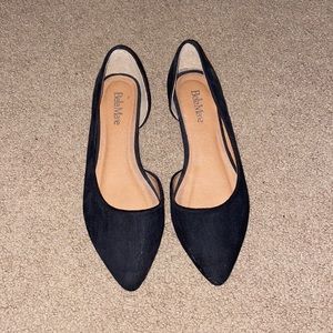 Black flats
